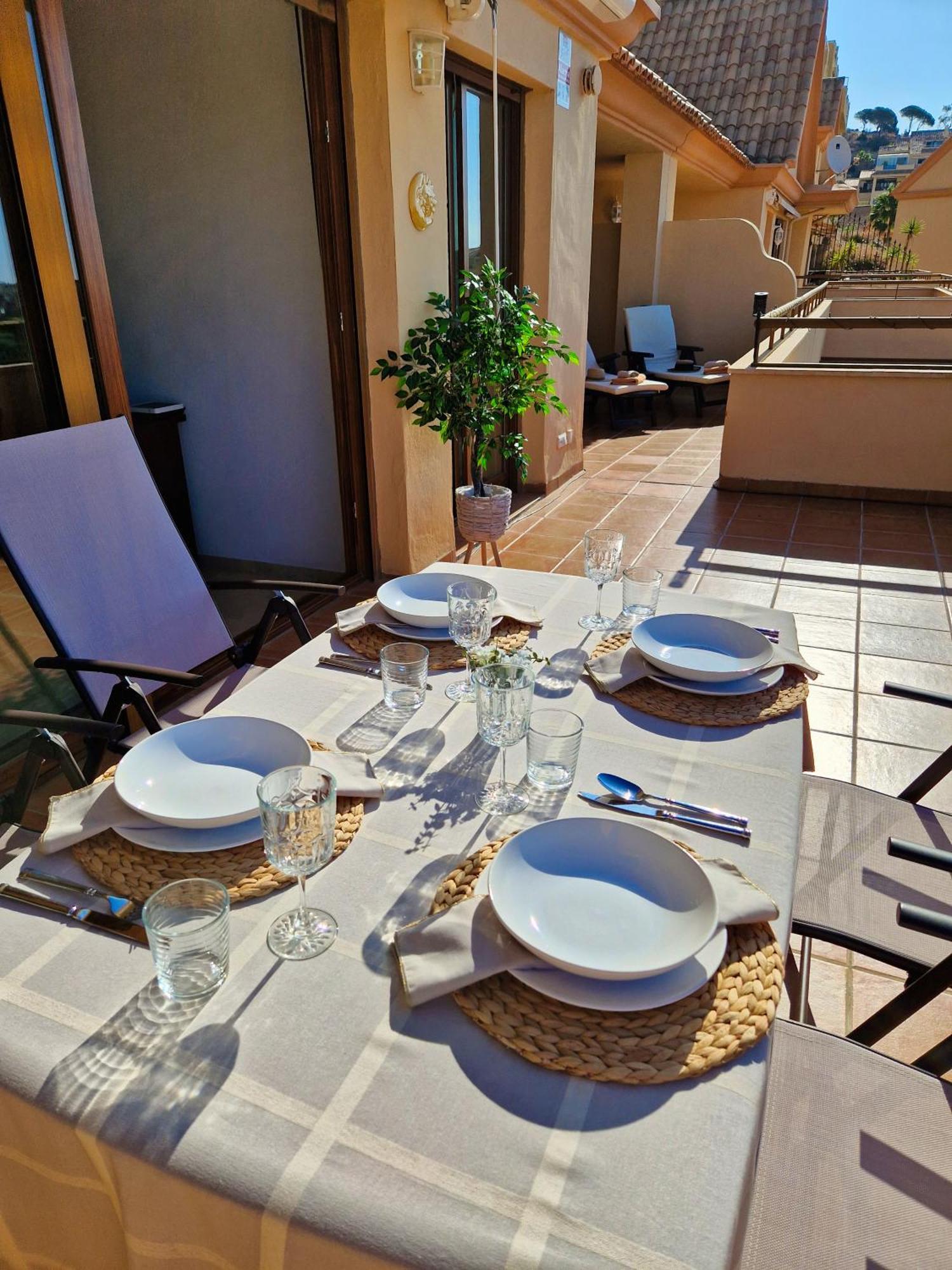 Ferienwohnung Penthouse Benalvistas Torregolf Seaview Benalmádena Exterior foto